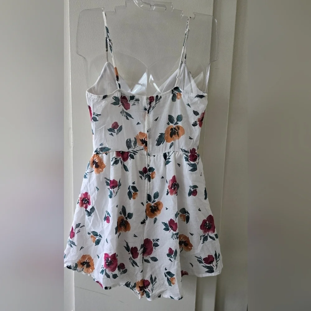 Trixxl Floral Spaghetti Strap Romper - Picture 3 of 6